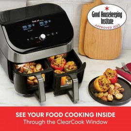 Instant Vortex Plus Dual Air Fryer with Large Double Air Frying Drawer