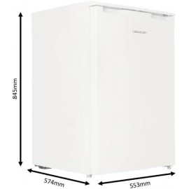 Cookology UCIB113WH 55cm Freestanding Undercounter Fridge,113 Litre Ca