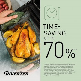 Panasonic CT54 Slimline Combination Microwave Oven & Grill with Turnta