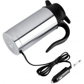 MAGT 12V 750ML Electric Car Kettle Stainless Steel Electric Car Kettle