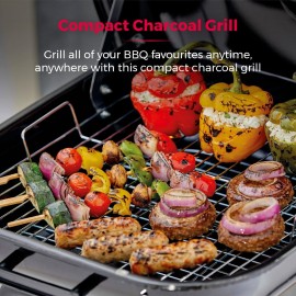 Tower T978571 XL Portable Grill with Collapsible Legs & Wheels, Porcel