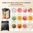 2000W Blender Smoothie Makers with 8 Preset Programs Blender 28000RPM