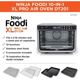 Ninja DT201 Foodi 10-in-1 XL Pro Air Fry Digital Countertop Convection