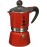 Bialetti Rainbow Colored Coffee Maker, Aluminium, Red, 1 Cup, 30 x 20