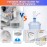 Foldable Water Dispenser, Smart Automatic Portable Water Bottle Pump f