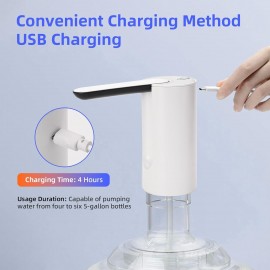 Foldable Water Dispenser, Smart Automatic Portable Water Bottle Pump f