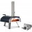 Ooni Karu 12G Multi-Fuel Pizza Oven and Ooni Karu 12 28mbar Gas Burner