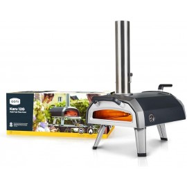 Ooni Karu 12G Multi-Fuel Pizza Oven and Ooni Karu 12 28mbar Gas Burner
