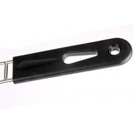 DELITLS Stainless Steel Deep Fat Fryer Basket with Square Plastic Hand