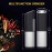 Electric Salt and Pepper Grinder Set Automatic Pepper Mill Grinder Adj