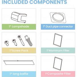Comfee CVU30W2AST Range Hood 30 Inch Ducted Ductless Vent Hood Durable
