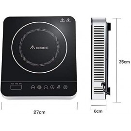 Aobosi Single Induction Cooker,Portable Induction Hob with Slim Body,C
