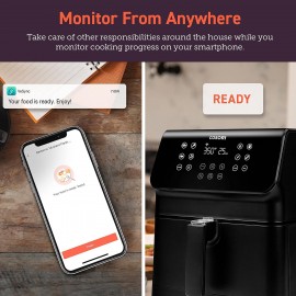 COSORI Air Fryer Pro Smart 5.8QT that Roast, Bake, 3-Way Control, 12-I