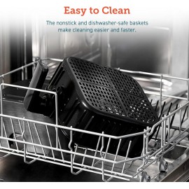 COSORI Air Fryer Pro Smart 5.8QT that Roast, Bake, 3-Way Control, 12-I