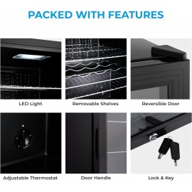 Subcold Super85 LED - Under-Counter Fridge | 85L Beer, Wine & Drinks F