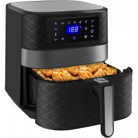 LLIVEKIT 5.5 L Air Fryer Family Size Hot Large Air Fryer Low Fat and O