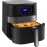 LLIVEKIT 5.5 L Air Fryer Family Size Hot Large Air Fryer Low Fat and O
