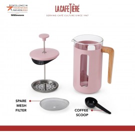 La Cafetière Pisa Cafetière, 3-Cup/350ml, Heat-Resistant Borosilicate
