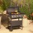 VonHaus Gas BBQ – Barbecue with x4 Gas Burners, Warming Rack, Fold Dow