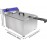 TAIMIKO Electric Deep Fryer Commercial Stainless Steel Tank With Lid E