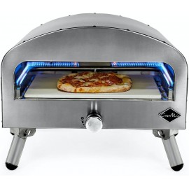 Casa Mia Bravo - 16 Inch Outdoor Gas Pizza Oven - Quick Heating, Versa