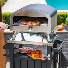 Casa Mia Bravo - 16 Inch Outdoor Gas Pizza Oven - Quick Heating, Versa