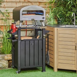 Casa Mia Bravo - 16 Inch Outdoor Gas Pizza Oven - Quick Heating, Versa