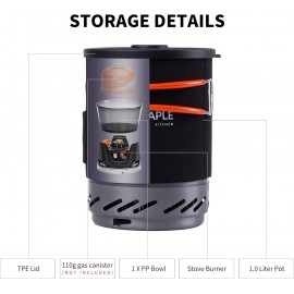 Fire-Maple FMS-X1 Camping Stove Gas System | Portable Pot/Jet Burner O