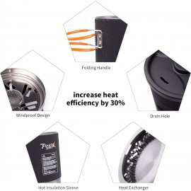 Fire-Maple FMS-X1 Camping Stove Gas System | Portable Pot/Jet Burner O