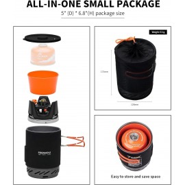 Fire-Maple FMS-X1 Camping Stove Gas System | Portable Pot/Jet Burner O
