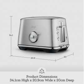 Sage - Toast Select Luxe 2-Slice Toaster with LED Countdown Indicator,