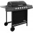 vidaXL Gas BBQ Grill with 6 Burners Stylish Functional Castors Backyar