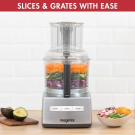 Magimix 4200XL Food Processor | 3L BPA-Free Bowl | Quiet & Powerful Mo