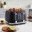 West Bend Toaster 4 Slice Extra-Wide and Deep Slots with 3 Functions a