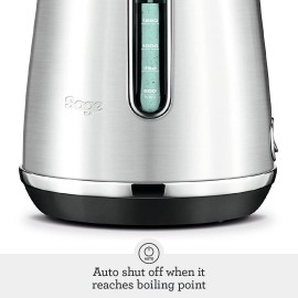 Sage - The Soft Top Luxe Quiet Electric Kettle - Fast Boil - 1.7L Cord