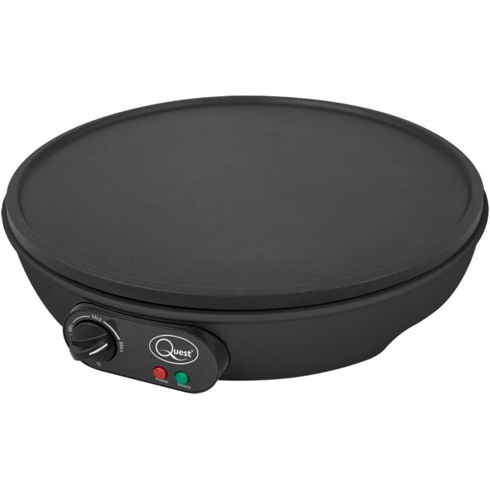 Quest Electric Pancake Maker & Crepe Maker | Extra Large Cooking Surfa