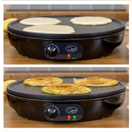 Quest Electric Pancake Maker & Crepe Maker | Extra Large Cooking Surfa