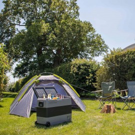 Dellonda 60L Portable Car Fridge, Freezer, 12/24V Dual Zone Compressor