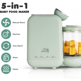 Baby Food Maker, 5 in 1 Baby Food Processor, Smart Control Multifuncti