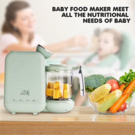 Baby Food Maker, 5 in 1 Baby Food Processor, Smart Control Multifuncti