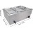 TAIMIKO Commercial Electric Food Warmer Stainless Steel Bain Marie Buf
