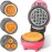 Baker's Friend 4 in 1 Mini Waffle Maker with Removable Plates, A Set o