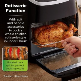 Tower T17039 Xpress Pro 5-in-1 Digital Air Fryer Oven with Rapid Air C