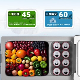 Alpicool CF55 Portable Freezer,12 Volt Refrigerator, 52 Quart (49.4 Li