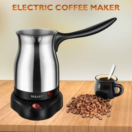 LIANWANG Stainless steel electric turkish coffee maker, Stainless Stee