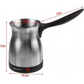 LIANWANG Stainless steel electric turkish coffee maker, Stainless Stee