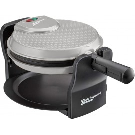 Cooks Professional Belgian Waffle Maker | Rotary Electric Waffle Maker
