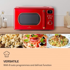 Klarstein Microwave Oven, Countertop Microwave Ovens 800w with Grill,