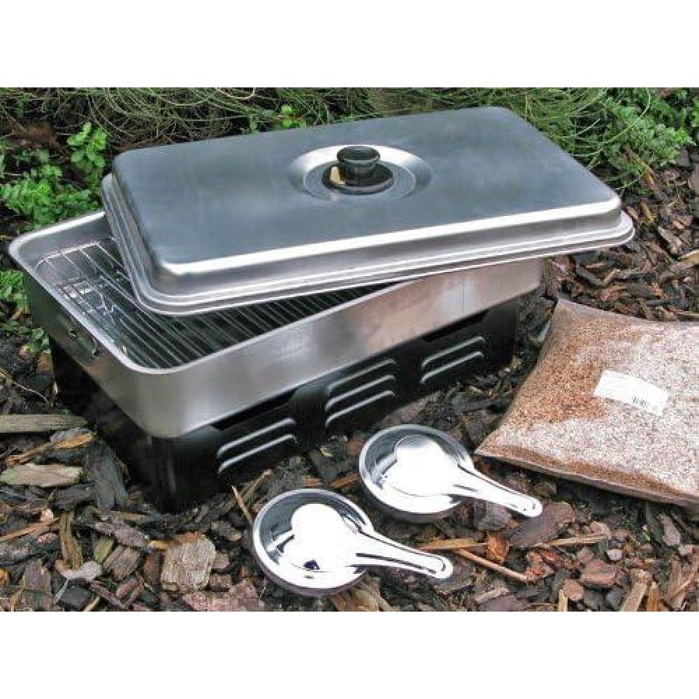FFT Outdoor Smoker Oven - Outdoor fish Meat Smoker Camping BBQ Fishing
