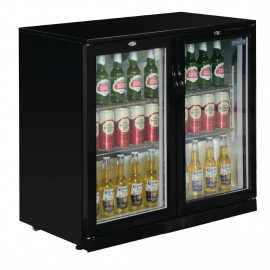 Polar GL002 G-Series 230W Double Hinged-Door Commercial Beer Fridge Ba